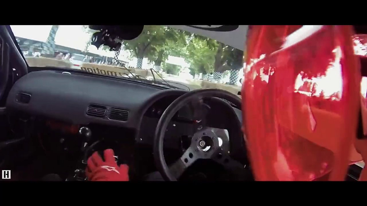 240sx S13 ITB V8 Drifting Goodwood festival of speed - Luke Fink