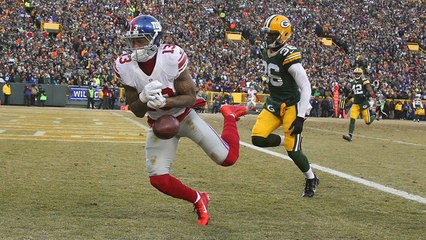 Odell Beckham Jr. drops potential 28-yard TD catch