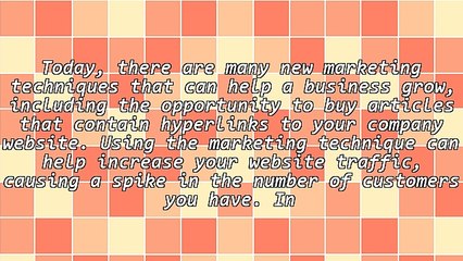 Modern Marketing Techniques