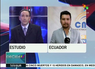 Ecuador: titular del CNE califica de positivo simulacro de comicios