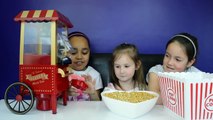 Vintage Popcorn Maker Cart | DIY - Homemade Yummy Popcorn - Kids Candy & Sweets Review