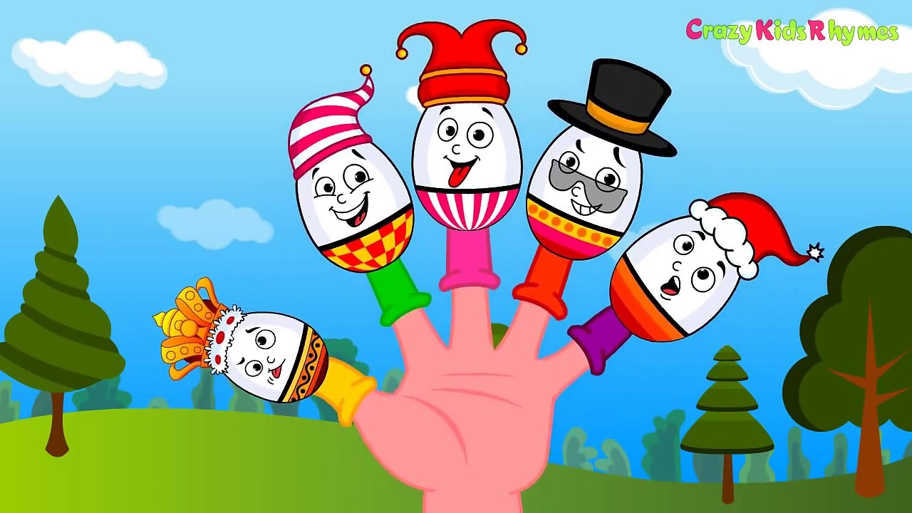 Finger Family Rhyme | EASTER EGGS Finger Family Rhyme - Song | Nursery Rhymes Songs