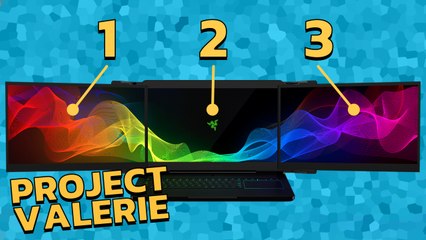 A Laptop With 3 Screens Built-In!? It's Real.