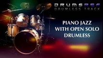 Instrumental Piano Jazz Drumless Track with Open Solo Bar