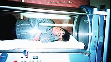 David Zepeda entró a una cámara hiperbárica