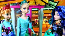 Disney Descendants Mal Evie Frozen Queen Elsa Anna Doll PART 2 BarbieVending Machine S