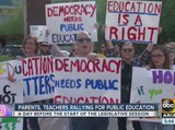 Arizona parents, teachers rally against Secretary of State