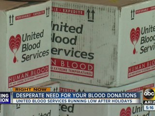 United Blood Services in need of blood donations