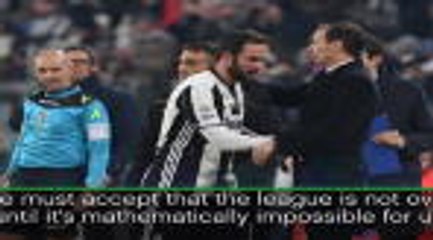 Allegri hopes Juve can maintain control