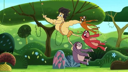 George Of The Jungle _ Picking Up Cars _ Boomerang UK-vkk4SpMQjRQ