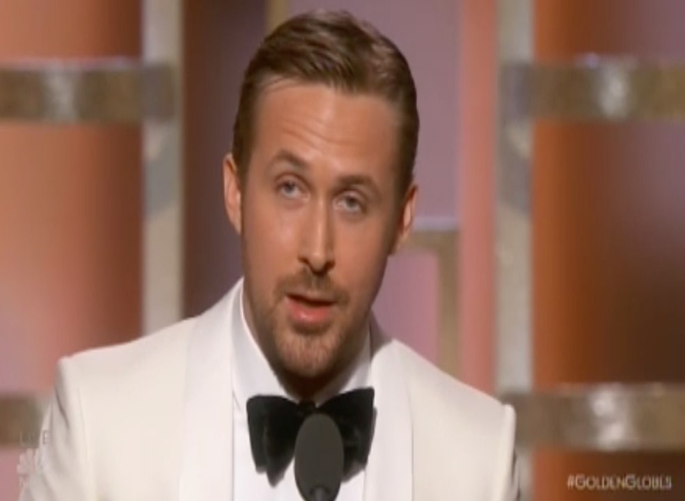 Golden Globes 2017 -- Ryan Gosling