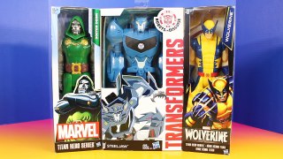 Marvel Super Hero Series Doctor Doom Vs. Wolverine And Bumblebee Vs. Steel Jaw-soKa5KjVgL0