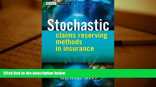 Read  Stochastic Claims Reserving Methods in Insurance  Ebook READ Ebook