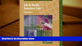 Read  Life and Health Insurance Law , Loma Edition  Ebook READ Ebook