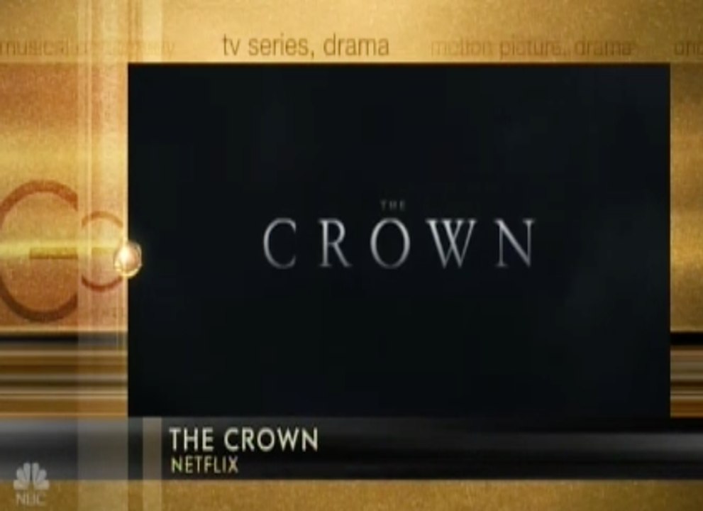 Golden Globes 2017 -- The Crown