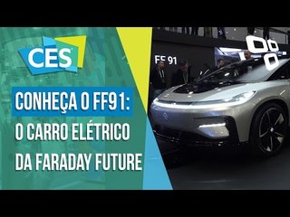 Conheça o FF91: o carro elétrico da Faraday Future - CES 2017 - TecMundo