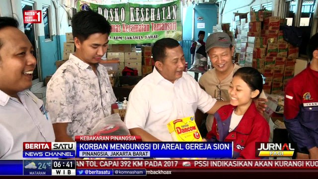 Lippo Salurkan Bantuan untuk Korban Kebakaran Pinangsia