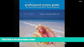 Read  Professional Review Guide for the RHIA and RHIT Examinations, 2015 Edition (with Premium