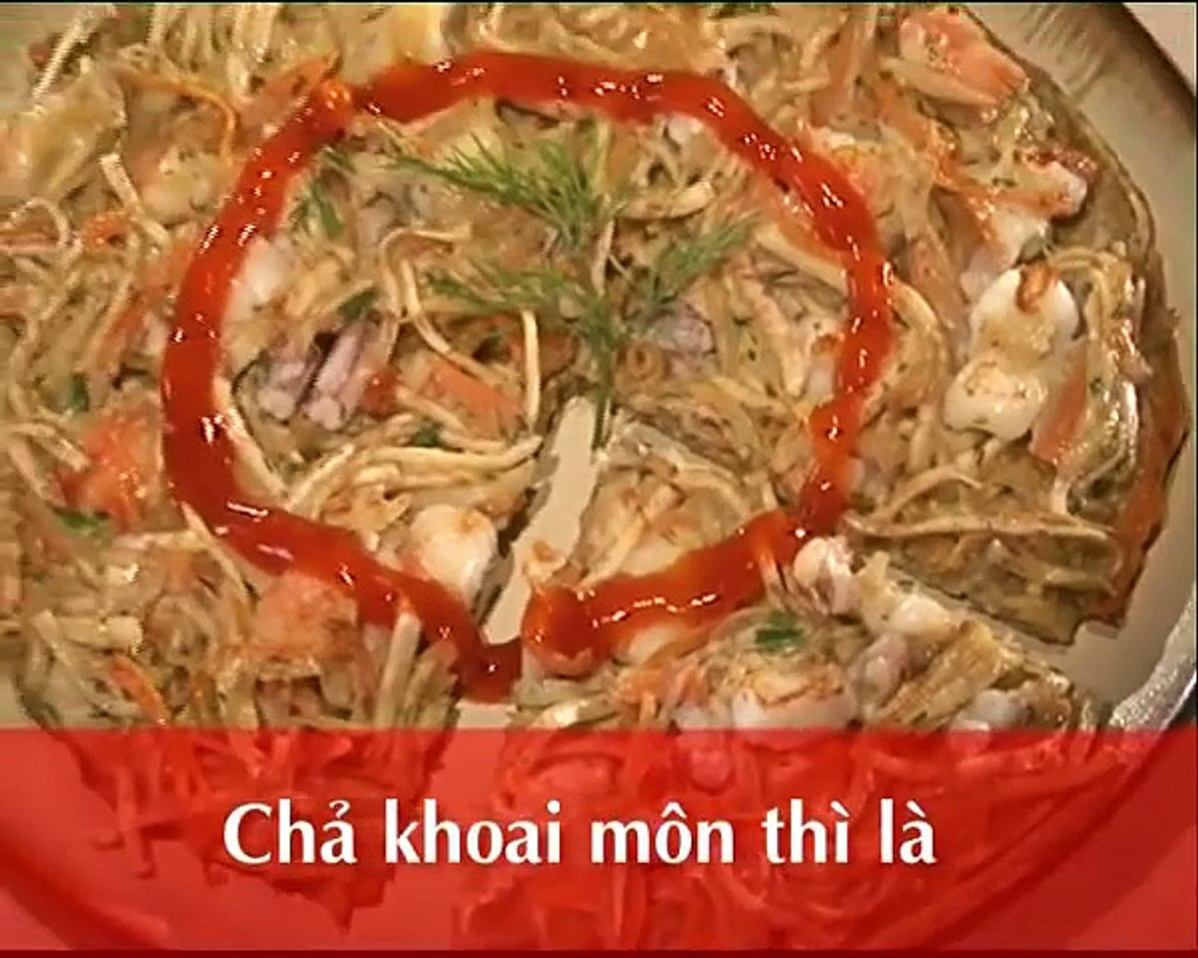 Phát cuồng với món chả khoai môn thì là