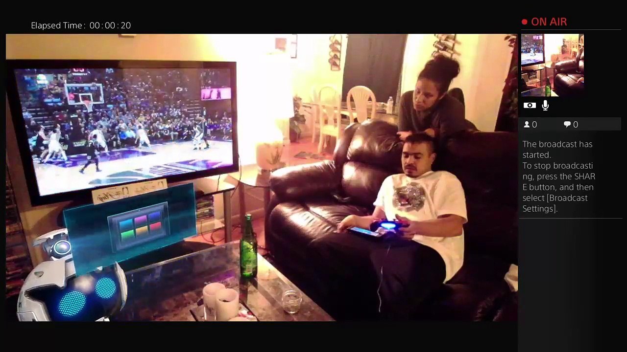 Kings game  was up (316)