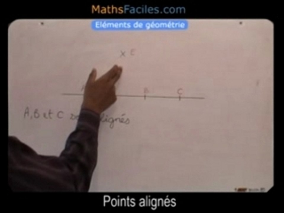 Eléments de géométrie - 6ème - Maths Faciles