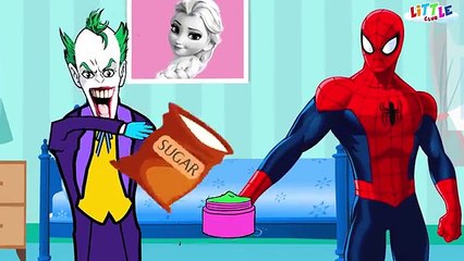 Frozen Elsa vs Spiderman vs Joker - Insects Funny Prank Compilation