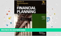 Read  Tools   Techniques of Financial Planning 7th edition (Tools and Techniques of Financial