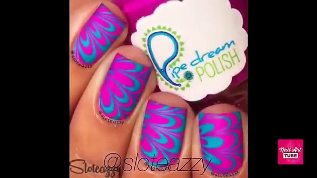 Simple and Cute Nail Art Tutorial For Beginner Part 8