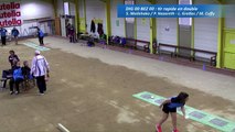 Premier tour, tir rapide double, Digoin contre Fontaine, Club Elite Féminin, J7, Sport Boules, saison 2016-2017