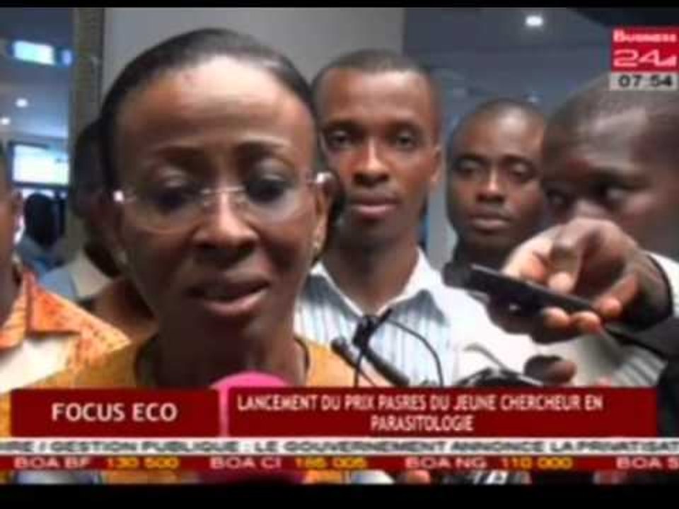 Business 24 / Focus Eco - Lancement du prix Pasres du jeune chercheur en parasitologie