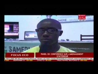 Business 24 / Focus Eco - Panel 3D - Conference sur l'aménagement d'interieur