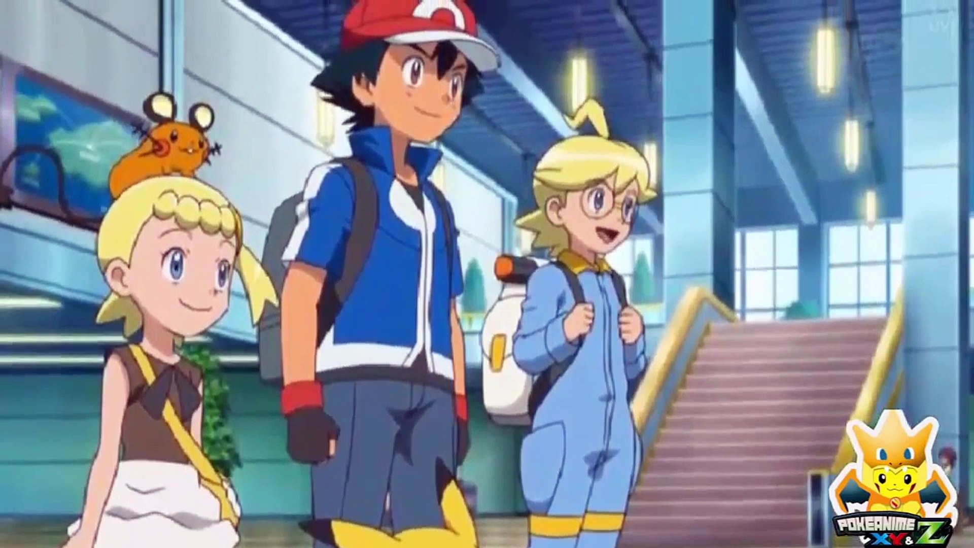 12 Pokemon Xyz Episode 47 Ash Serena Kiss Scene Youtube Lu Vyetktyi Video Dailymotion