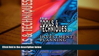 Read  Tools   Techniques of Investment Planning  Ebook READ Ebook
