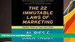 Read  The 22 Immutable Laws of Marketing: Violate Them at Your Own Risk!  Ebook READ Ebook