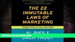 Read  The 22 Immutable Laws of Marketing: Violate Them at Your Own Risk!  Ebook READ Ebook