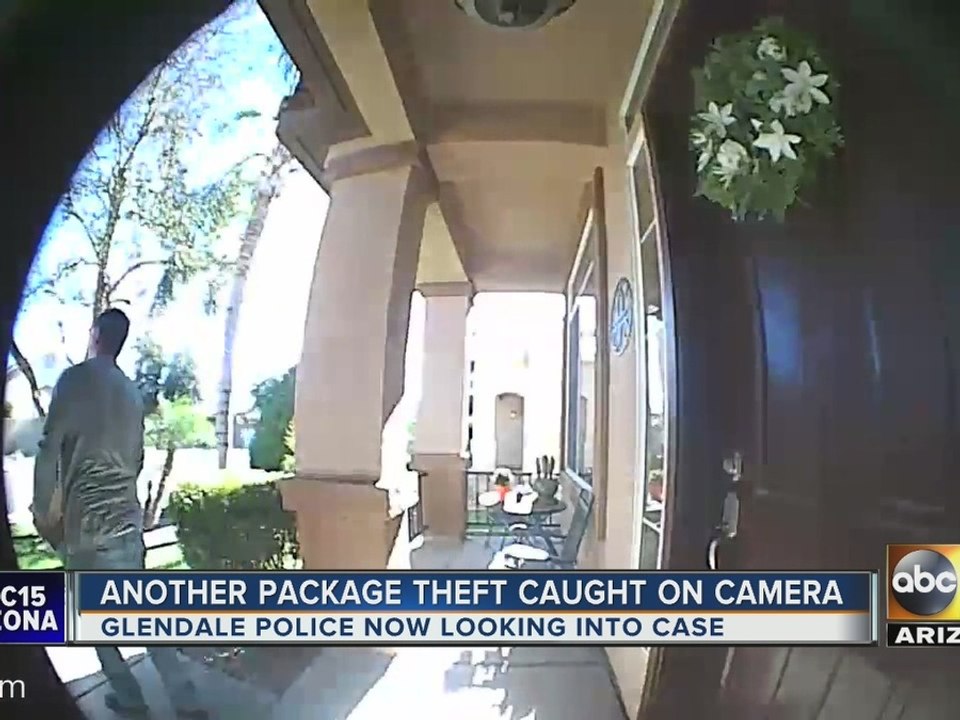 Glendale man warning others after package stolen from doorstep