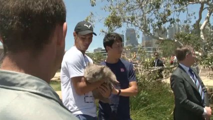 Rafael Nadal Interview in Sydney. 9 Jan 2017
