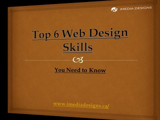 Top 6 Web Design Skills You Need to Know
