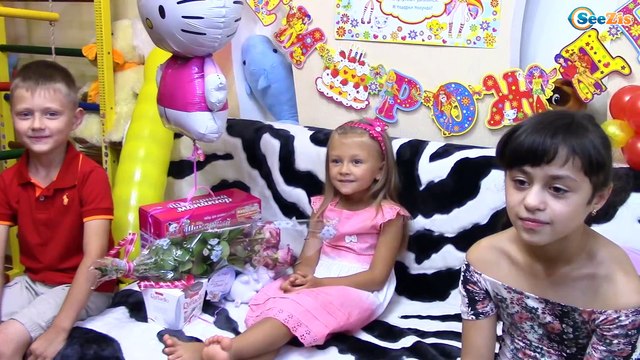 День Рождения Ярославы! Сюрпризы Хелло Китти Парк Развлечений Подарки для Детей Hello Kitty Toys