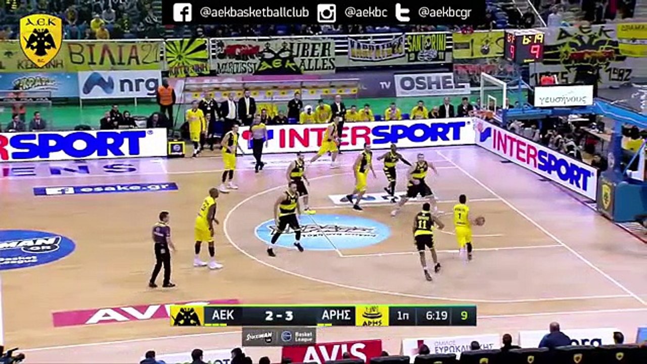 ΑΕΚ-Άρης 81-61 (HL)