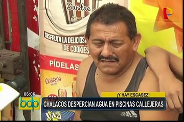 Callao: prohíben piscinas portátiles en vía pública