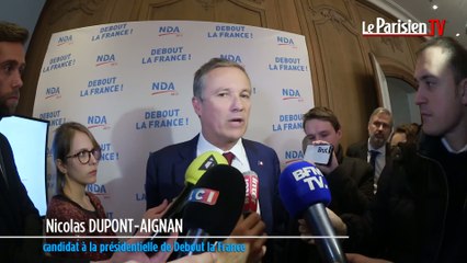 Dupont-Aignan : «Fillon, le programme le plus con de l'histoire de la droite»