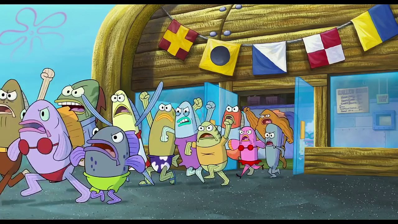Official Trailer: Spongebob Out of Water