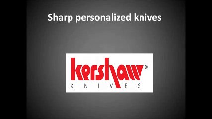Sharp personalized knives