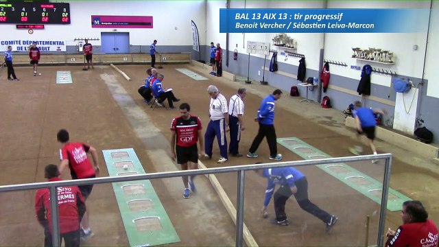 Troisième tour, tir progressif, Club Elite Masculin, J5, Balaruc-les-Bains contre Aix-les-Bains, saison 2016-2017