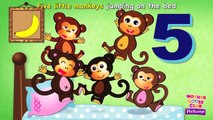 Five Little Monkeys Jumping on the Bed - Mother Goose Club Nursery Rhymes-LRJ4X9oqwVU