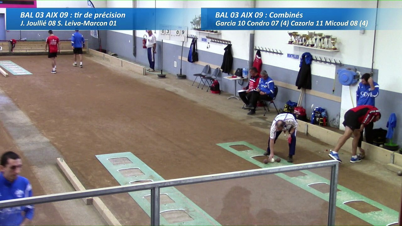 Second tour, premier tir de précision, Club Elite Masculin, J5, Balaruc-les-Bains contre Aix-les-Bains, saison 2016-2017