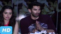 Shraddha Kapoor And Aditya Roy Kapoor At OK JAANU Press Conference