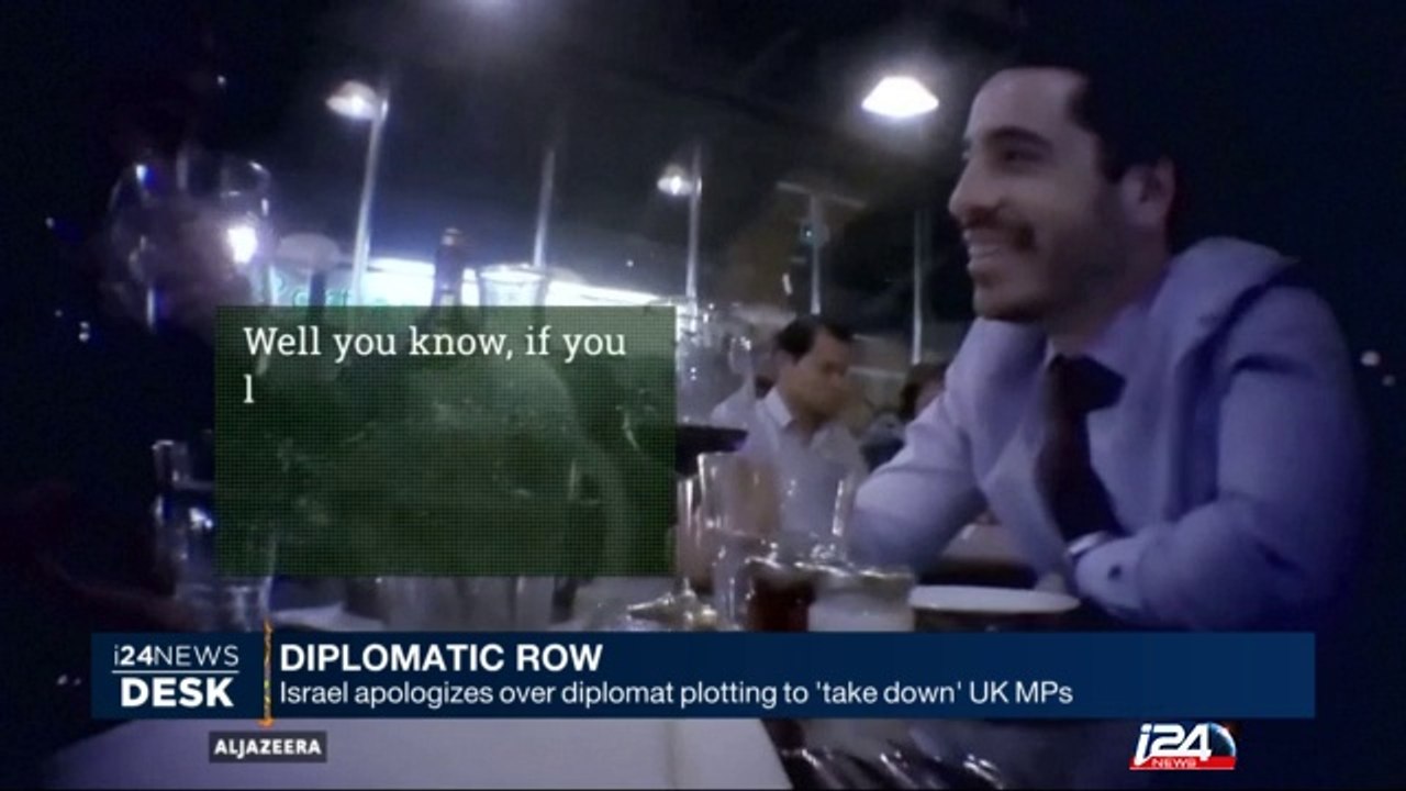 Israel apologizes over diplomat plotting to 'take down' UK MPs