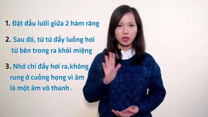 Bài 10- Phát âm chuẩn âm -θ